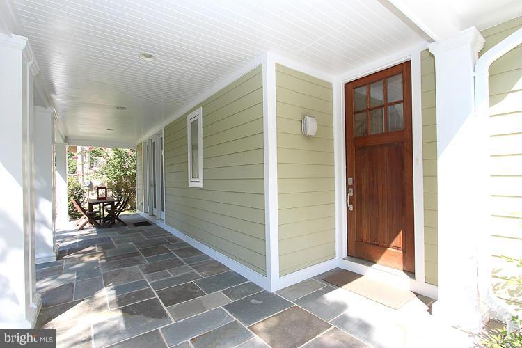 7605 Arden Road Cabin John, MD 20818 - Photo 2 of 28 Welcoming Flagstone Front Porch