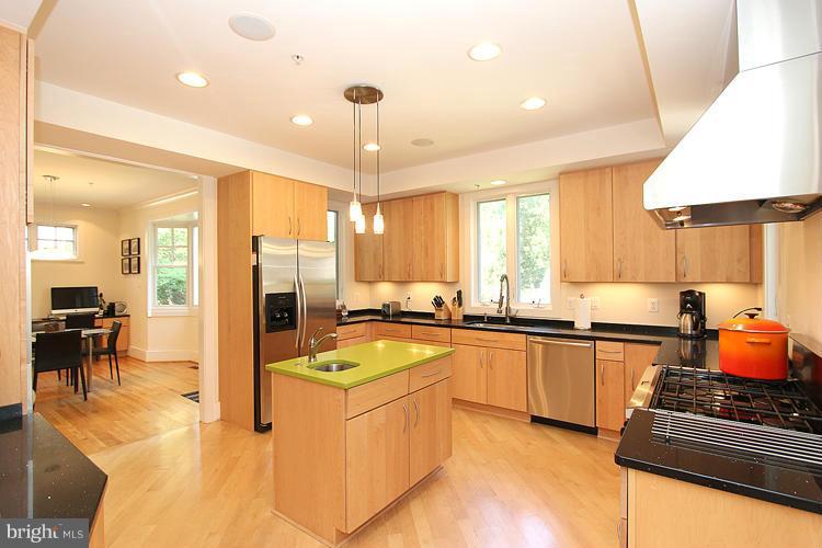 7605 Arden Road Cabin John, MD 20818 - Photo 11 of 28 Kitchen with Center Island