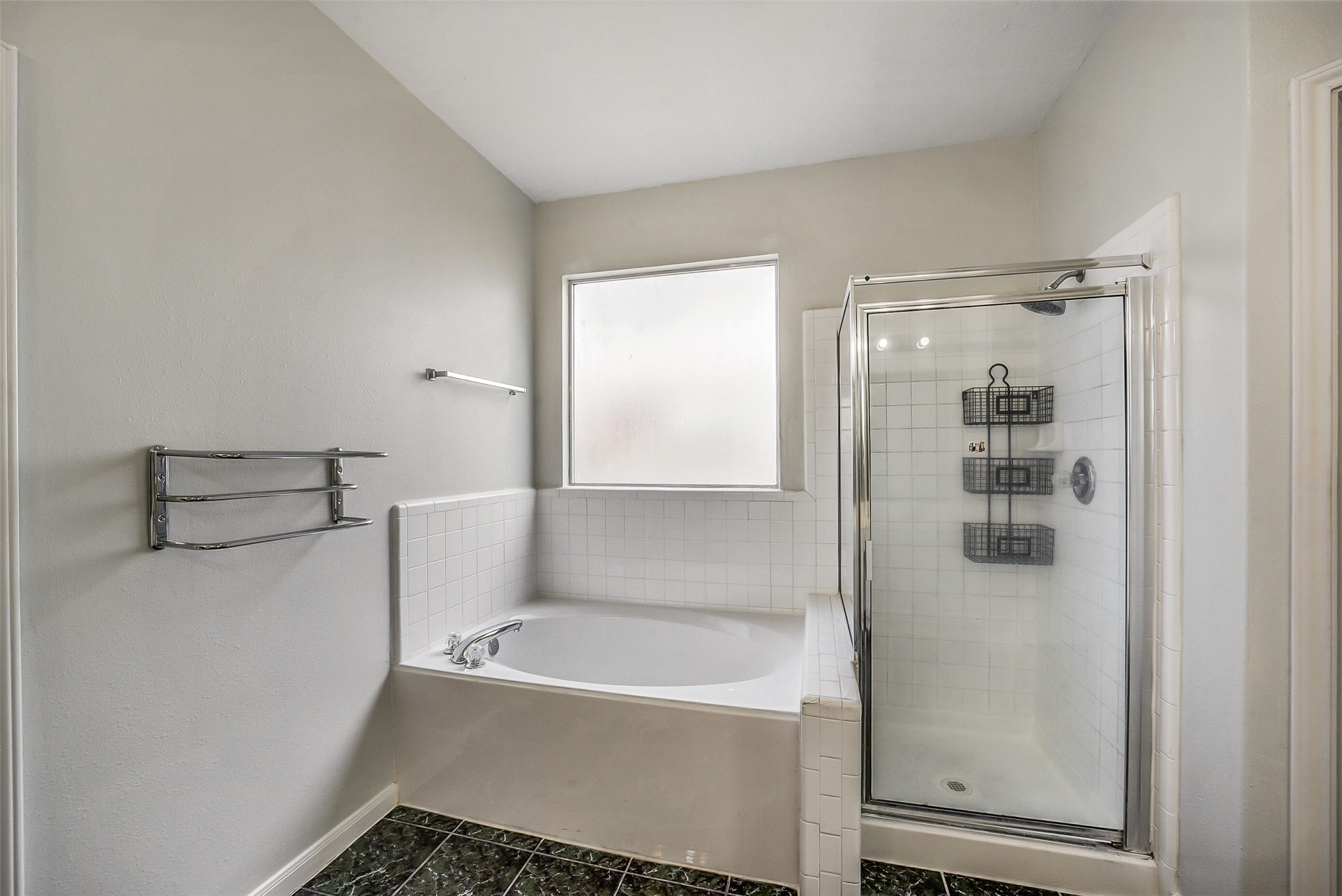 3502 Sweetspire Road Katy, TX 77449 - Photo 17 of 30 Bathroom featuring with a garden tube and walk-in shower