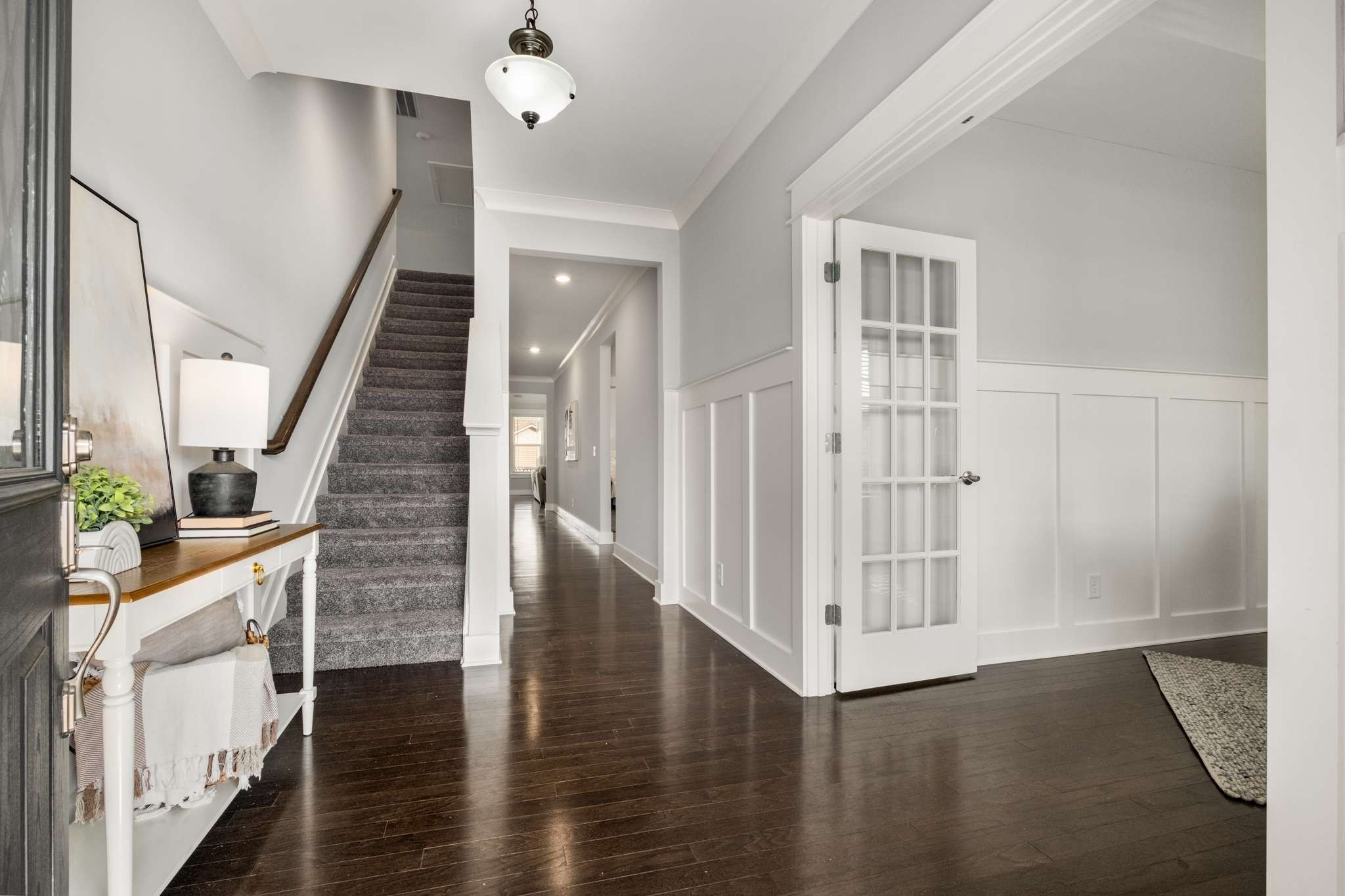 445 RANGELAND Road Spring Hill, TN 37174 - Photo 4 of 55 a view of an entryway with wooden floor