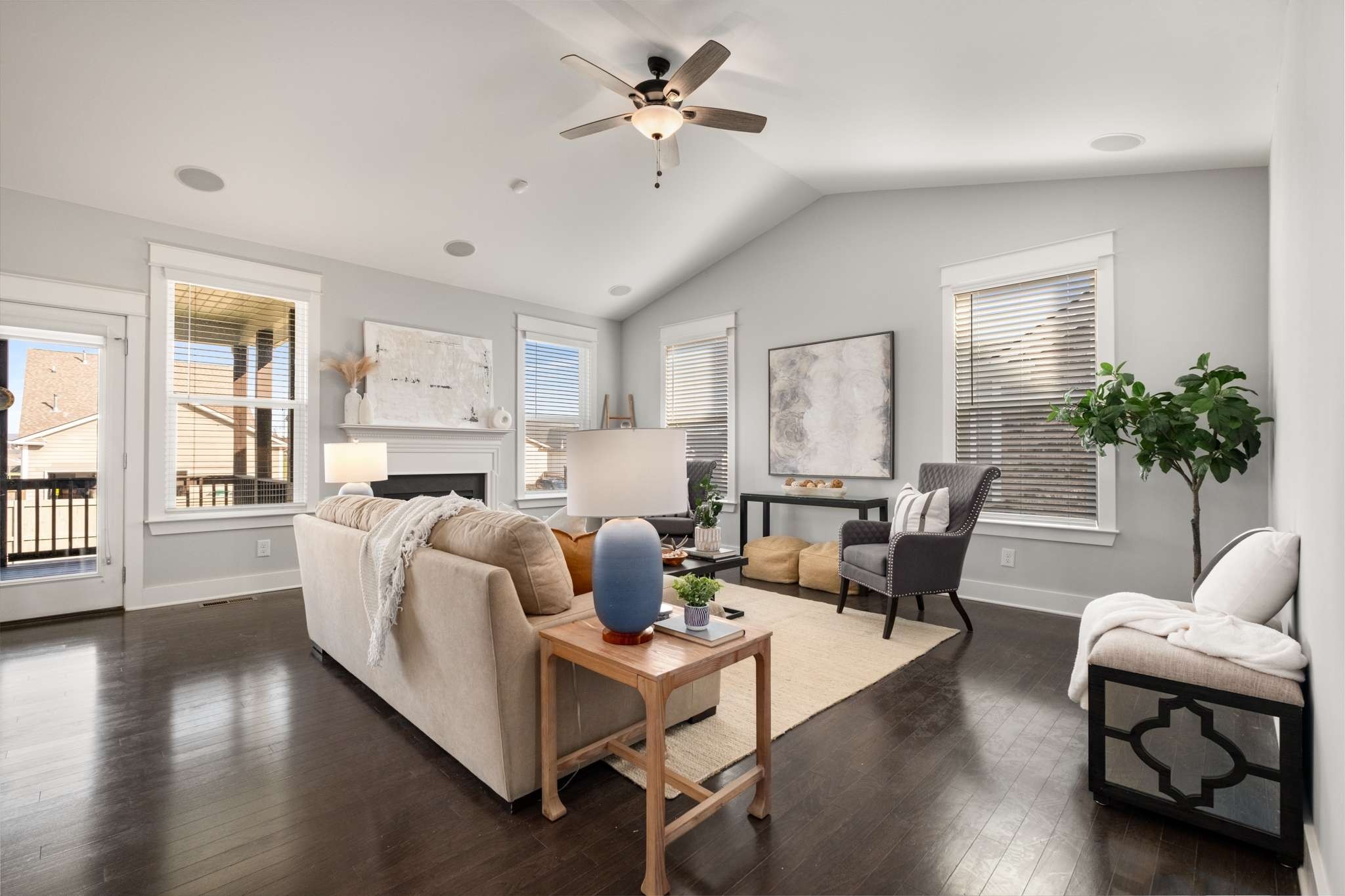 445 RANGELAND Road Spring Hill, TN 37174 - Photo 8 of 55 a living room with furniture and a large window