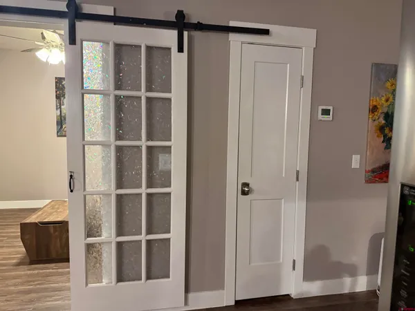a view of walk in closet