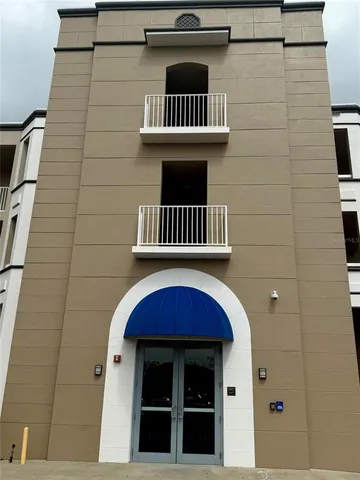 a view of front door of house