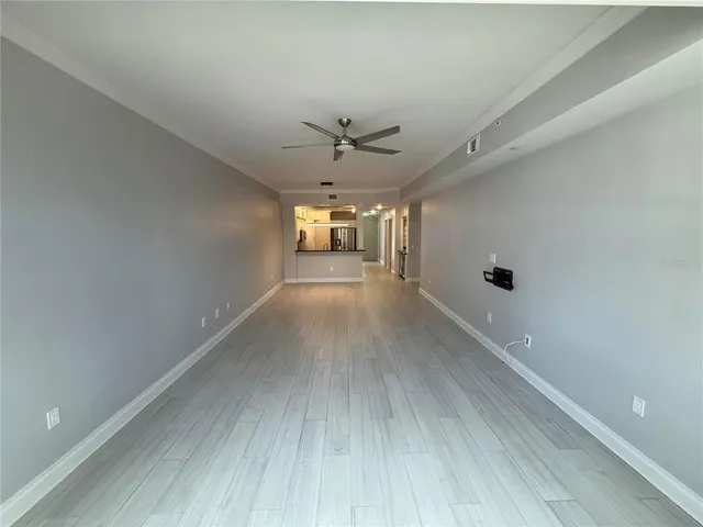 wooden floor in a gallery