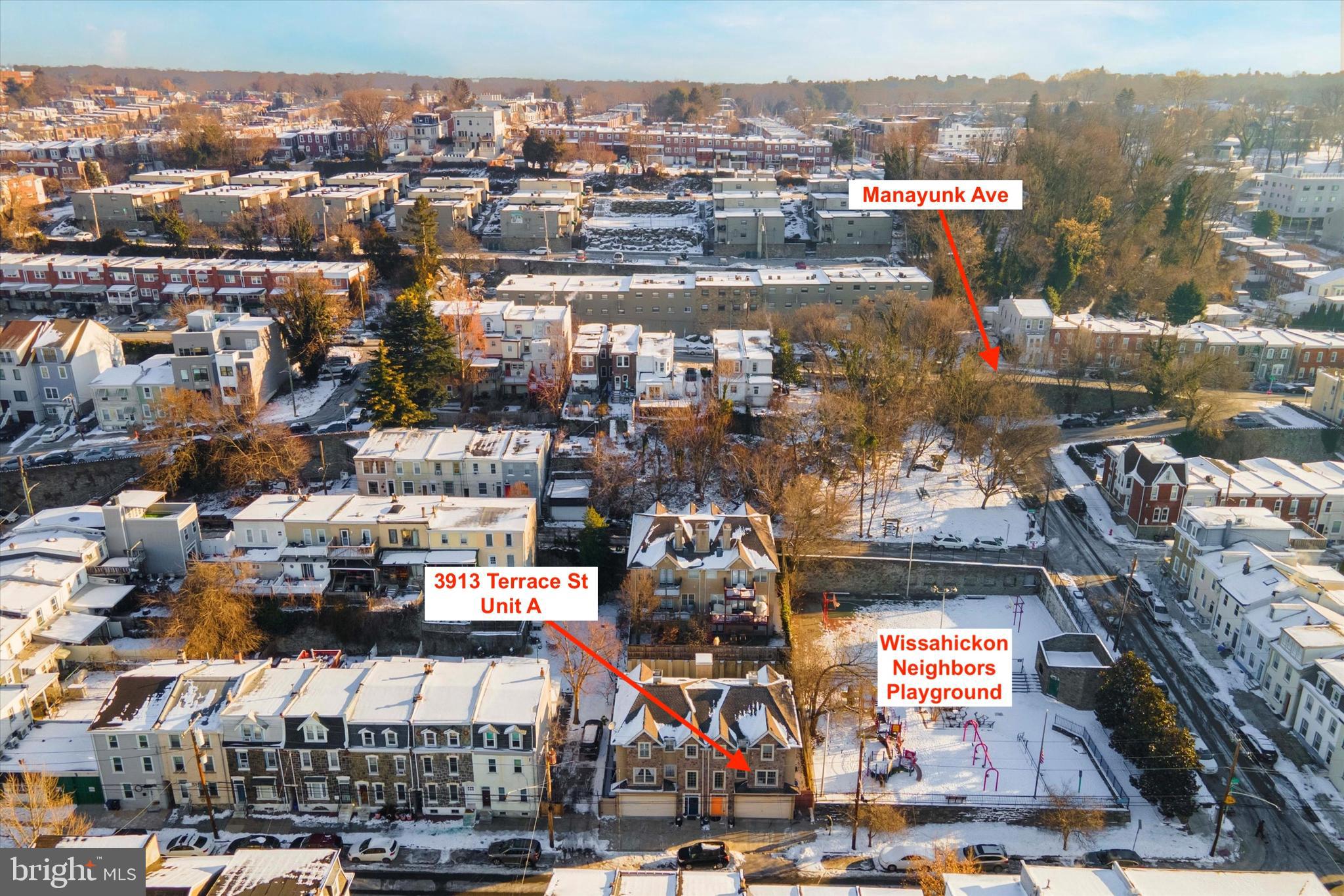 3913 Terrace Street, Unit A Philadelphia, PA 19128 - Photo 38 of 45 Aerial