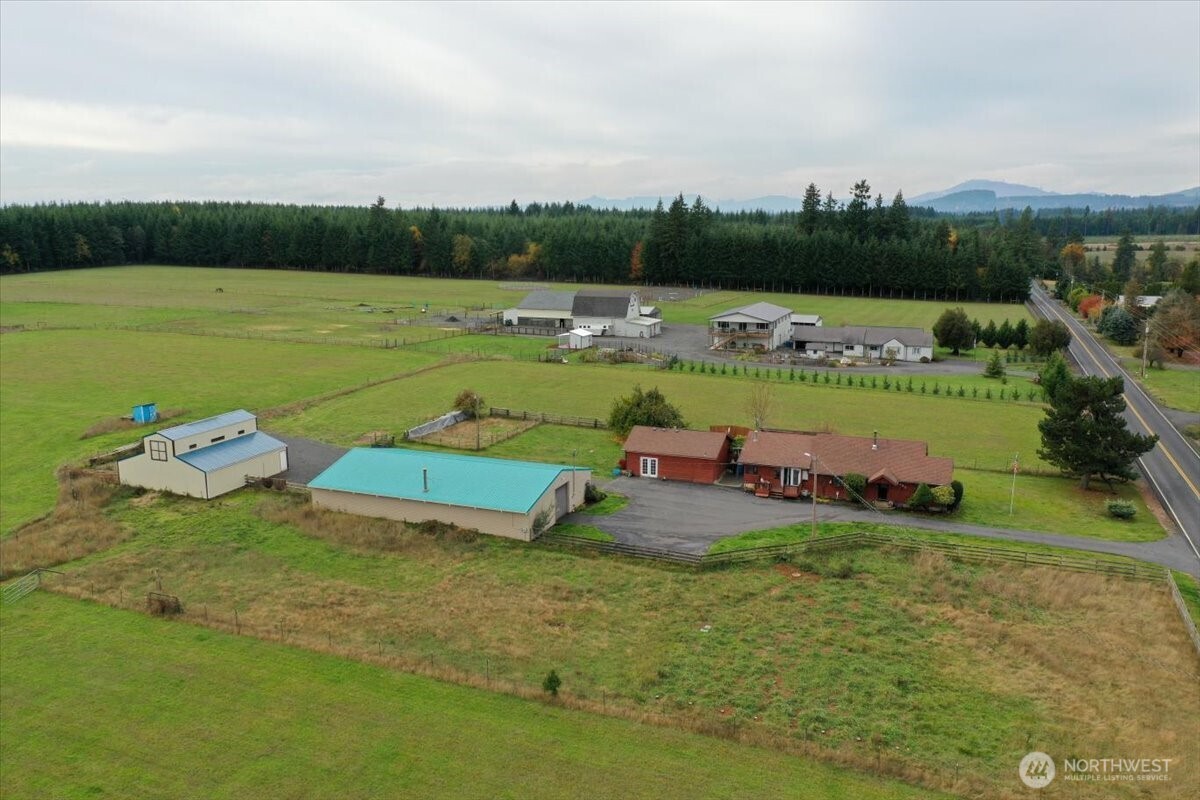 283 Sargent Road Winlock, WA 98596 - Photo 39 of 39 an aerial view of a house with outdoor space