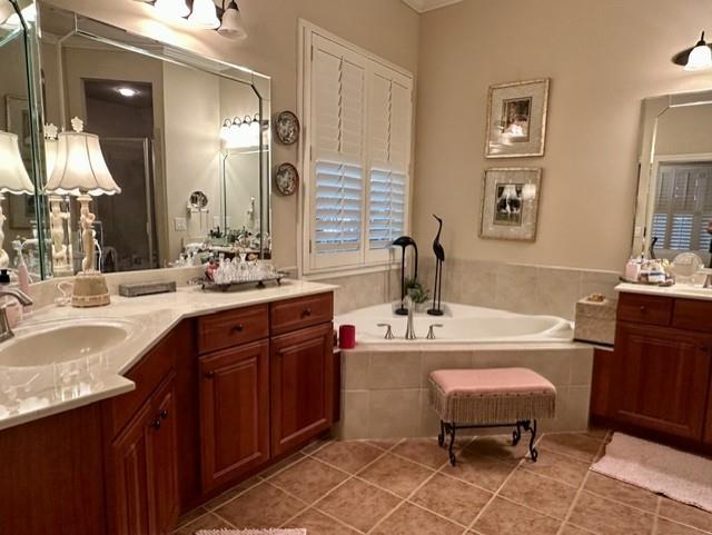 104 Willow Overlook Canton, GA 30115 - Photo 20 of 27 a bathroom with a double vanity sink mirror and