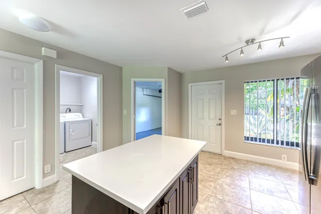 a very nice looking room with a large window