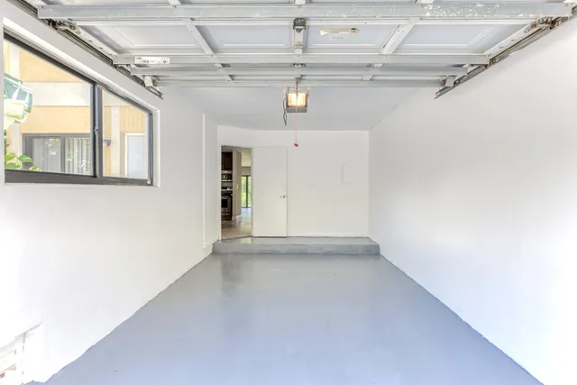 a view of parking garage