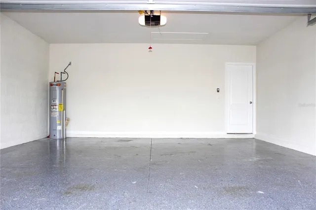 a view of water heater room