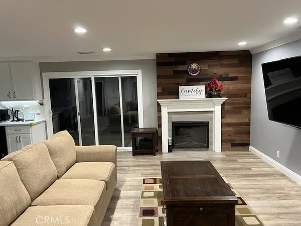 a room with gym equipment