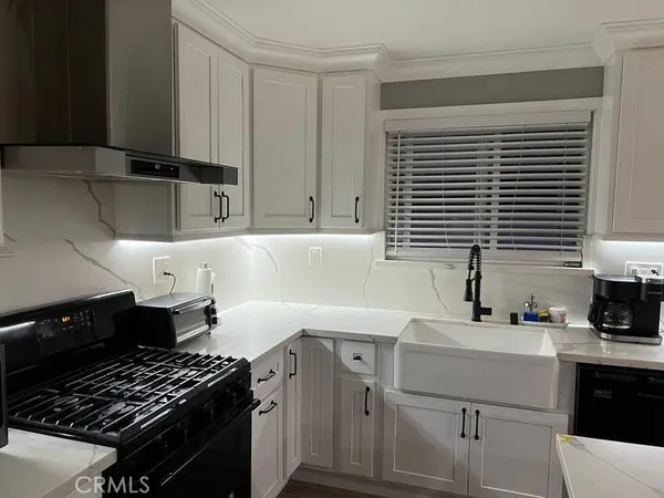 a view of kitchen counter space