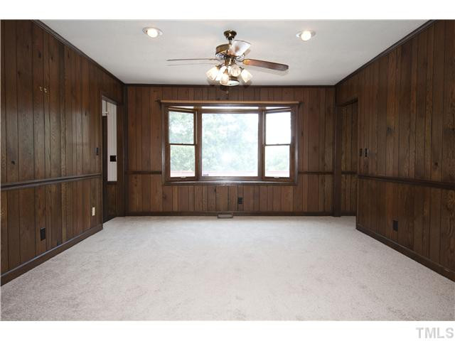 4317 Jimmy Rogers Road Durham, NC 27703 - Photo 20 of 25 Bay window offers views of the rolling hills behind the property, the barn, and the pastures. Dining Room