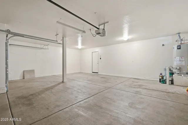 a view of an entryway with a glass door