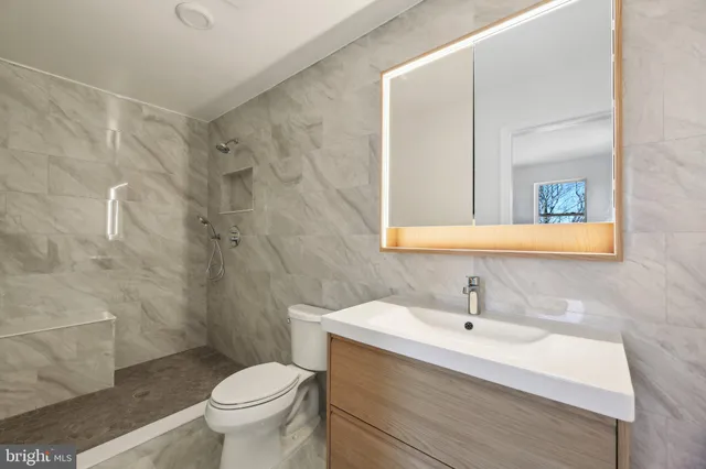 a view of a hall with wooden floor