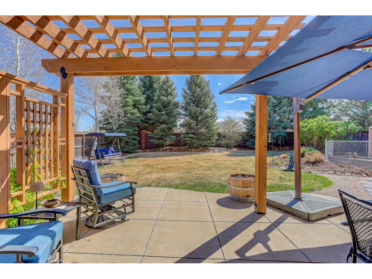 7514 19th St Road Greeley, CO 80634 - Photo 42 of 50 Beautiful Pergola on Back Patio