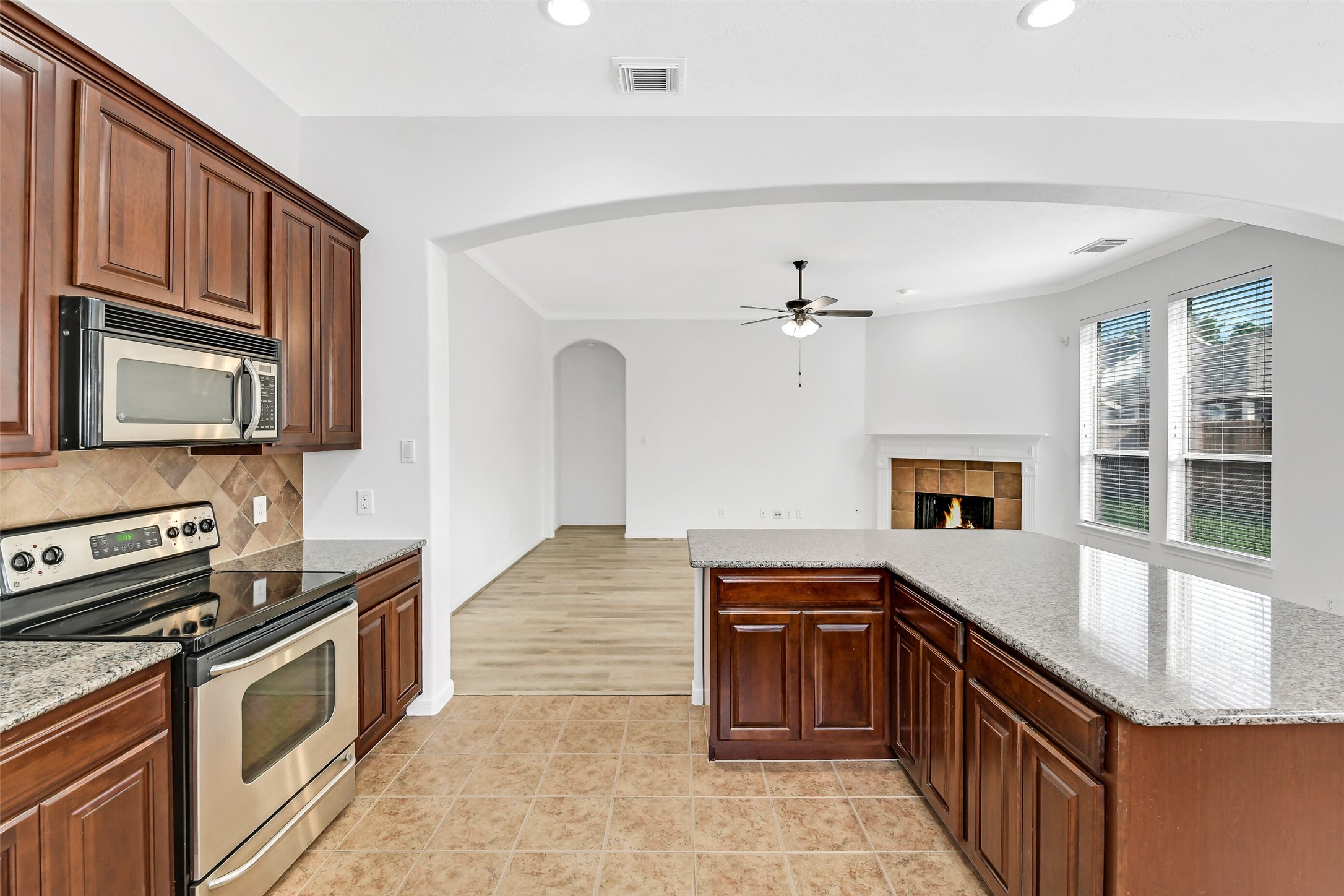 19227 Countryhills Court Spring, TX 77388 - Photo 13 of 33 Kitchen with ample counterspace and cabinets galore.