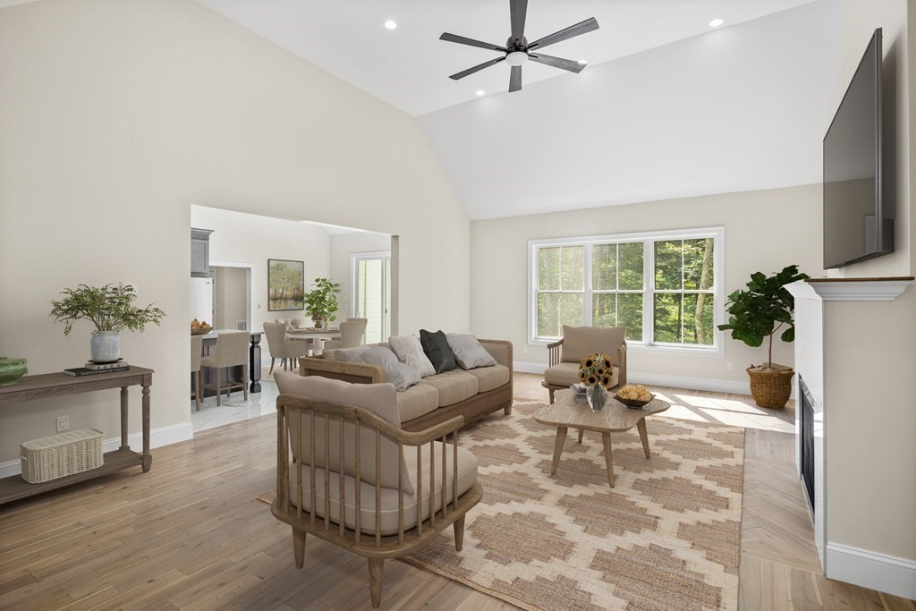 5 Isabella Circle Canton, MA 02021 - Photo 3 of 24 a living room with furniture and a flat screen tv