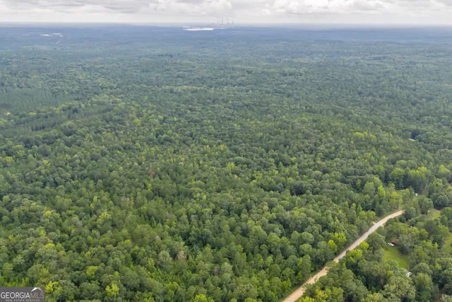 a view of a street with a trees