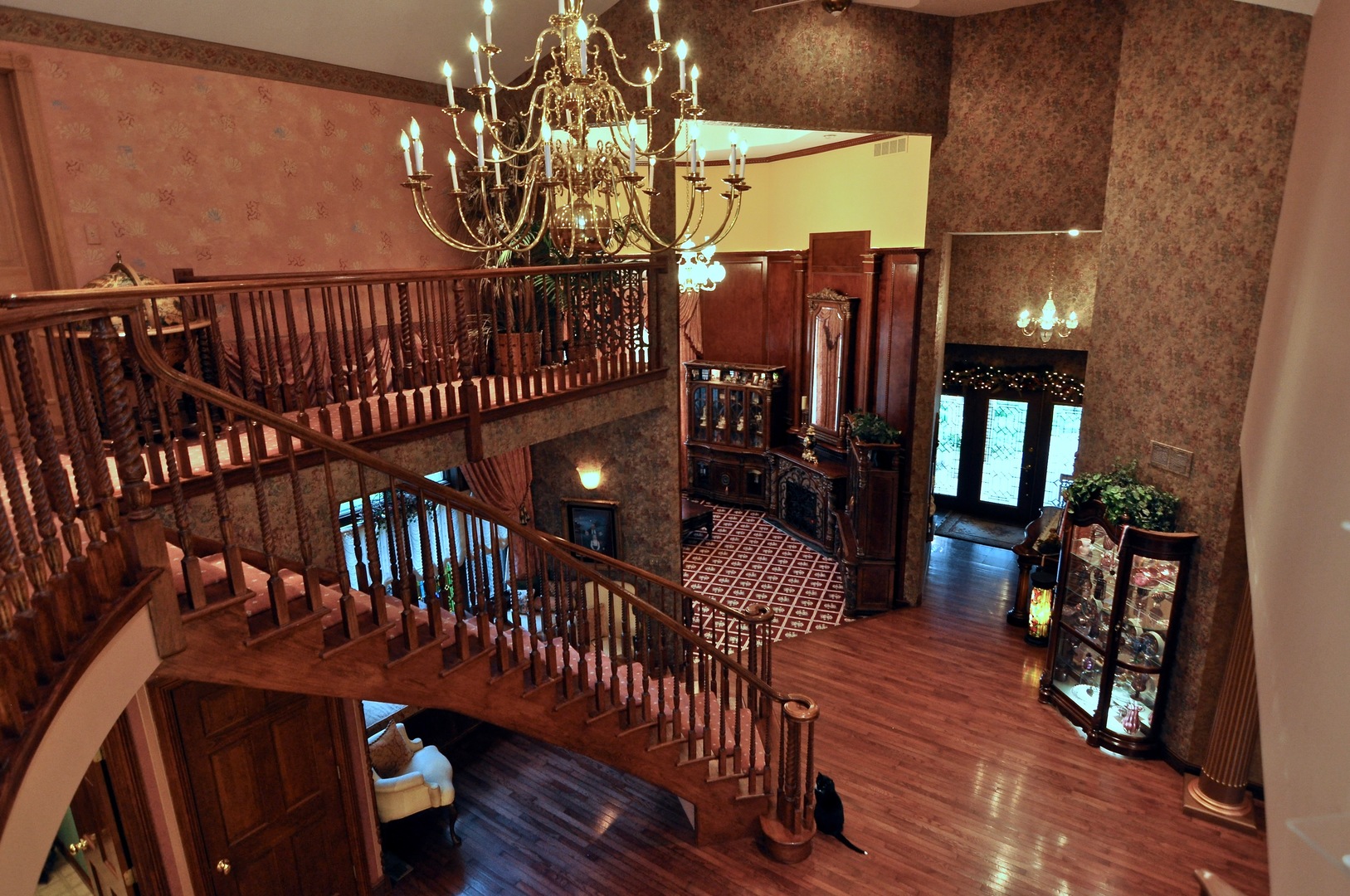 16161 Whipple Road Sycamore, IL 60178 - Photo 19 of 45 a view of entryway and hall with wooden floor