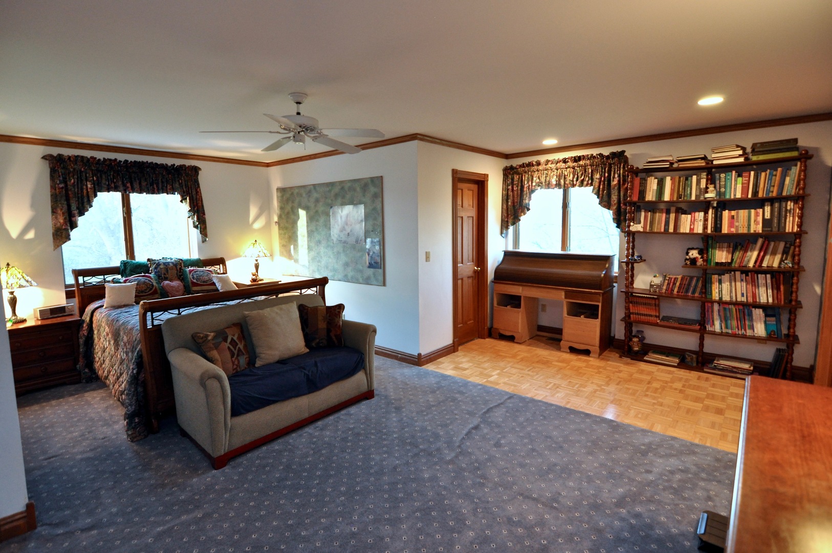 16161 Whipple Road Sycamore, IL 60178 - Photo 37 of 45 a living room with furniture and a large window