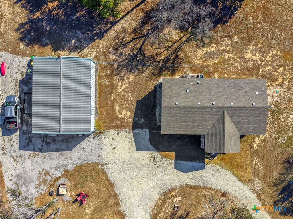 300 Private Road 3221 Kempner, TX 76539 - Photo 28 of 32 a view of a house with a snow in the background