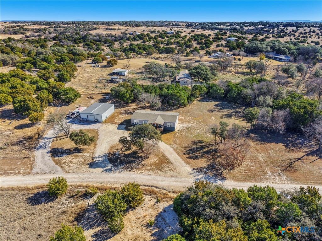 300 Private Road 3221 Kempner, TX 76539 - Photo 29 of 32 an aerial view of residential houses with outdoor space