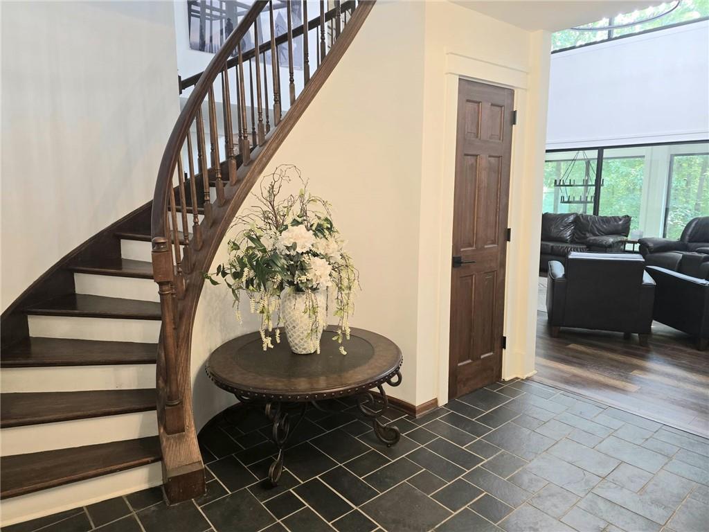 2900 Orchard Road Southwest Conyers, GA 30094 - Photo 13 of 63 a view of entryway and hall with wooden floor