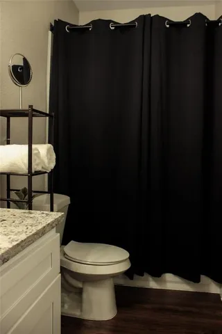 a bathroom with a sink and a toilet