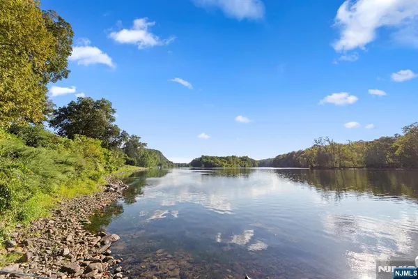 a view of a lake with outdoor space
