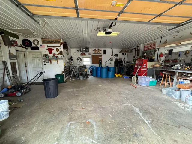 a view of a storage room with a lot of stuff