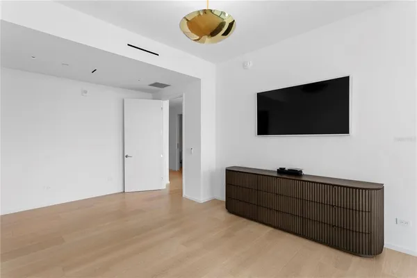 a view of an empty room with window