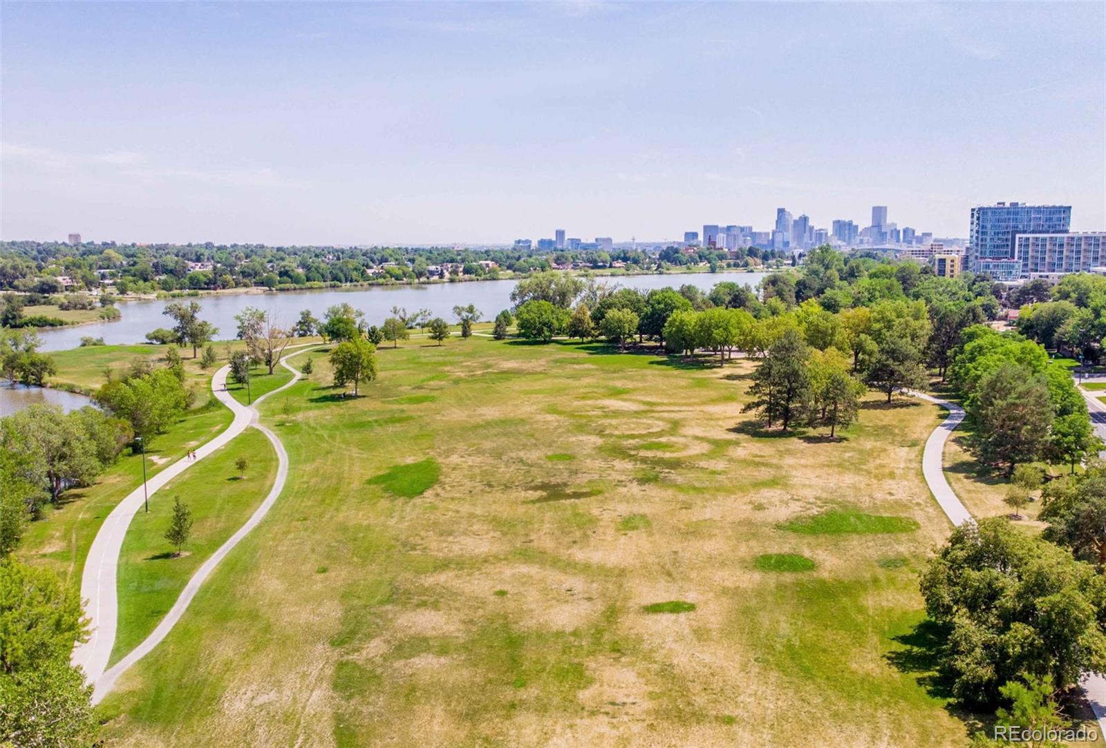 3294 Quitman Street Denver, CO 80212 - Photo 36 of 39 a view of a lake with a city