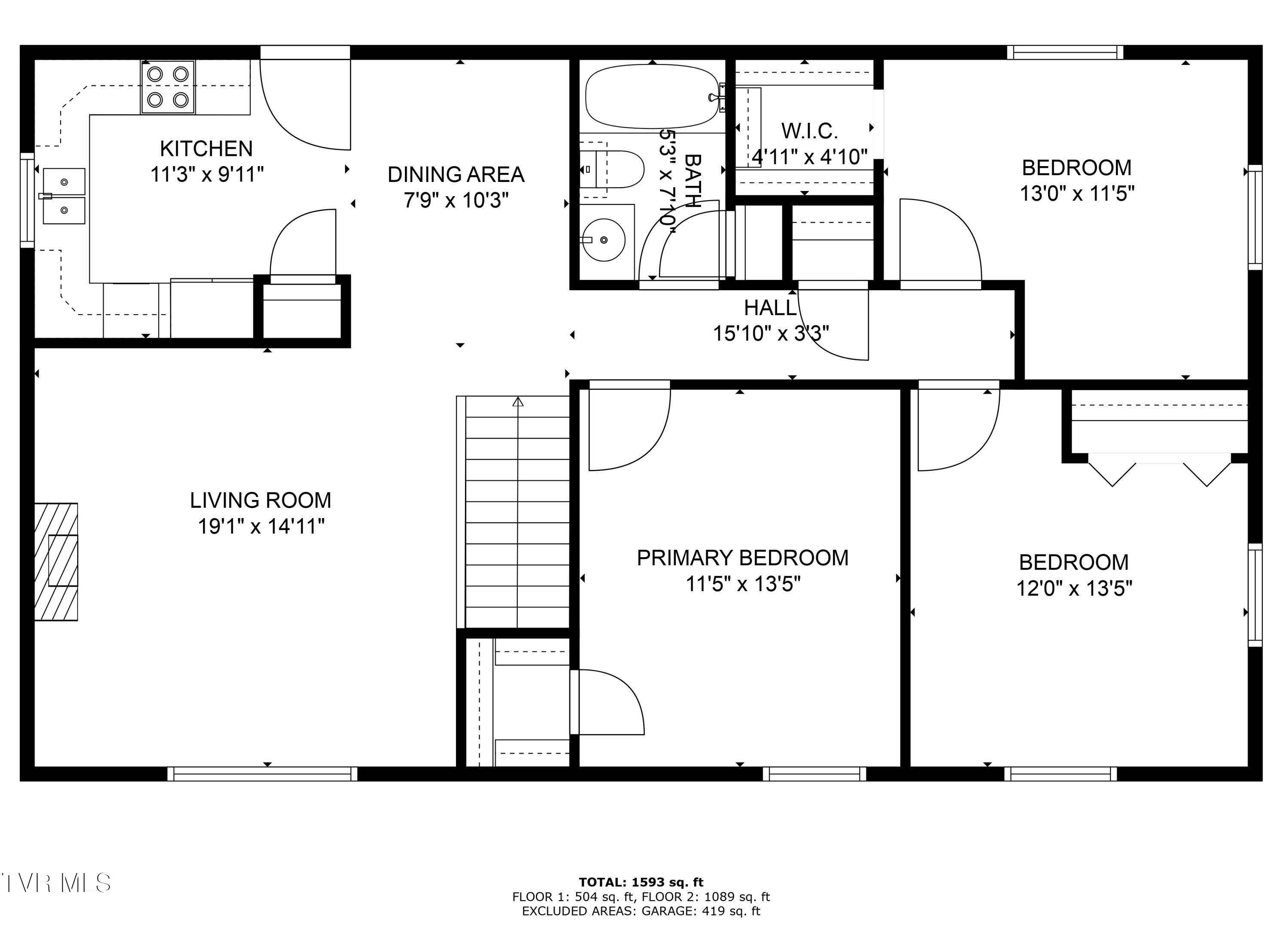 8888 Rich Valley Road Bristol, VA 24202 - Photo 33 of 34 2nd_floor_8888_rich_valley_road_bristol_