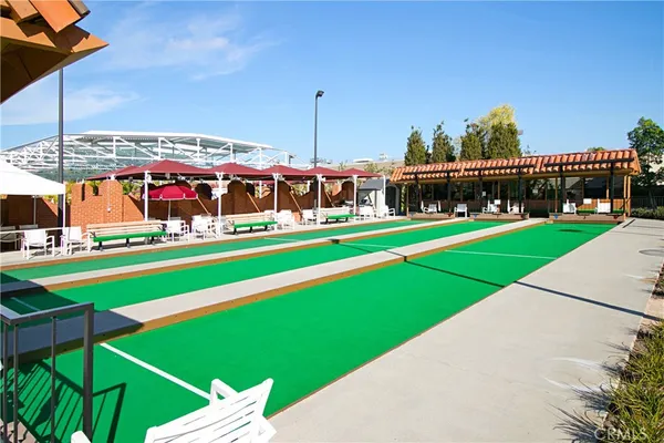 a front view of a building with street view
