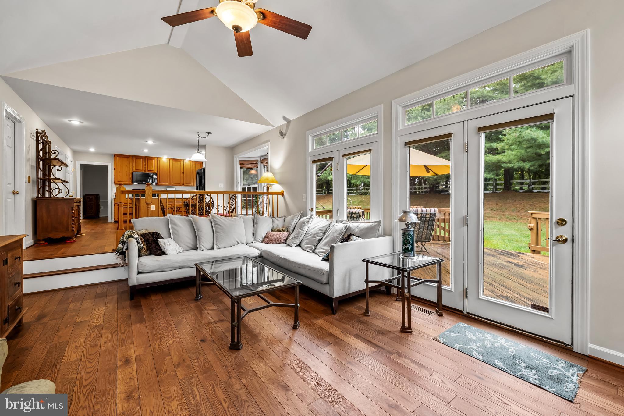 8315 Saddle Ridge Terrace Ellicott City, MD 21043 - Photo 25 of 62 a living room with furniture and a large window
