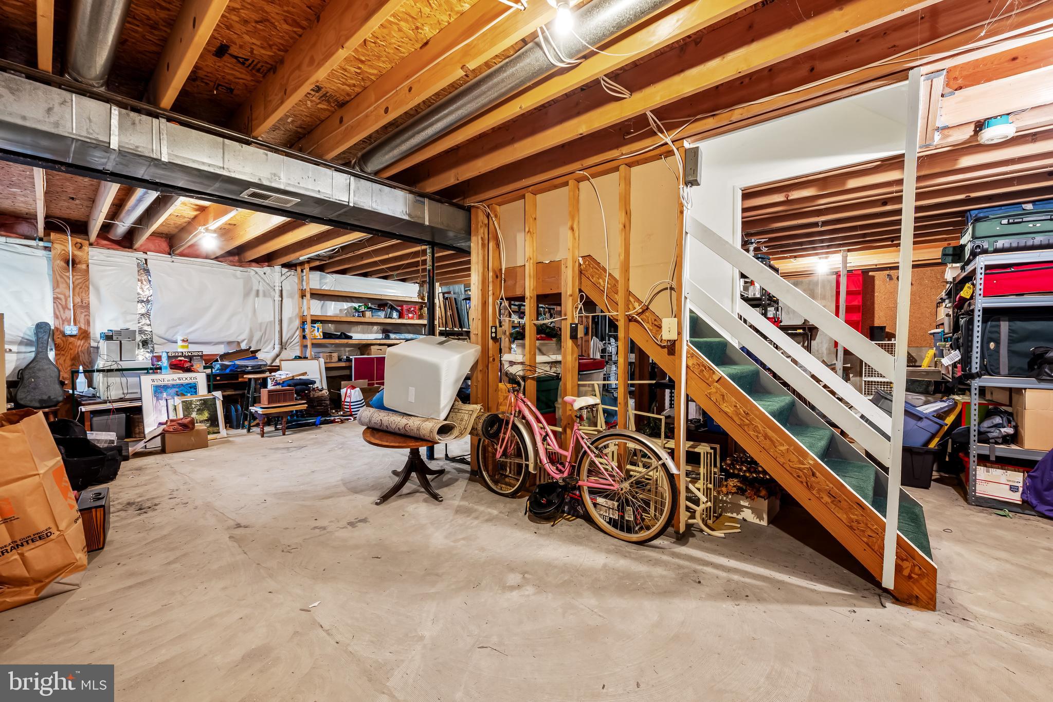 8315 Saddle Ridge Terrace Ellicott City, MD 21043 - Photo 41 of 62 Unfinished Basement