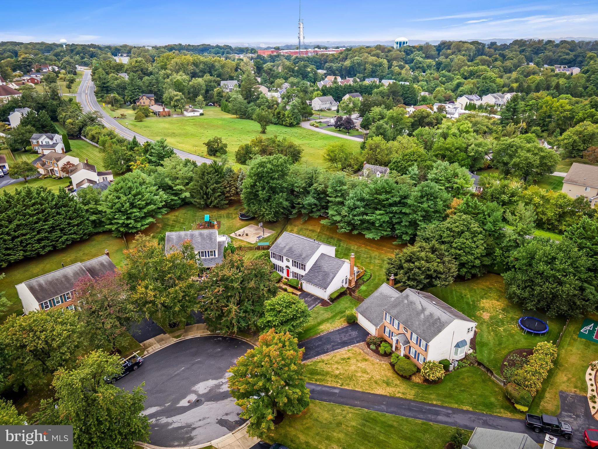 8315 Saddle Ridge Terrace Ellicott City, MD 21043 - Photo 56 of 62 an aerial view of residential houses with outdoor space and street view