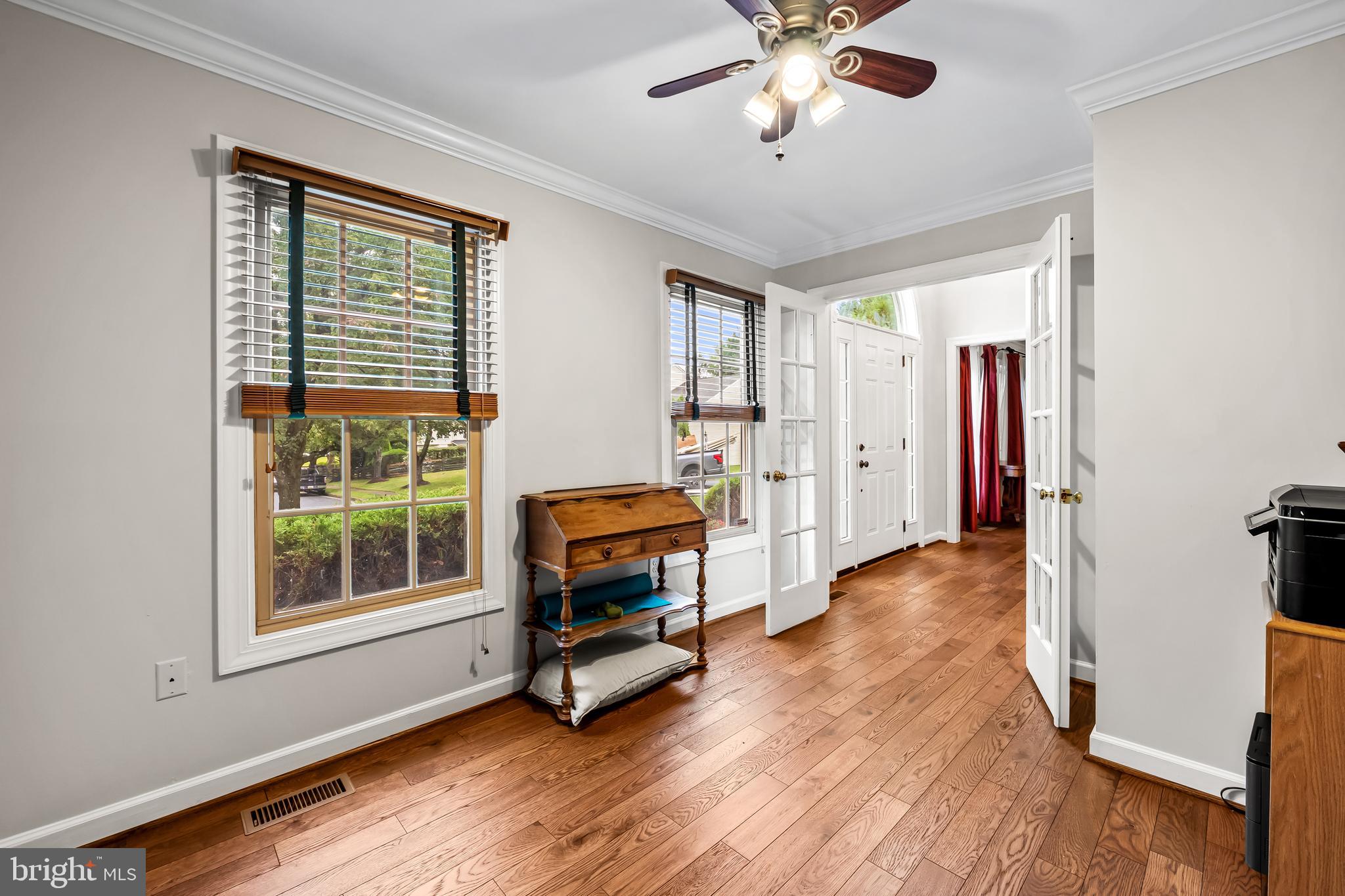 8315 Saddle Ridge Terrace Ellicott City, MD 21043 - Photo 7 of 62 a view of workspace with furniture and windows