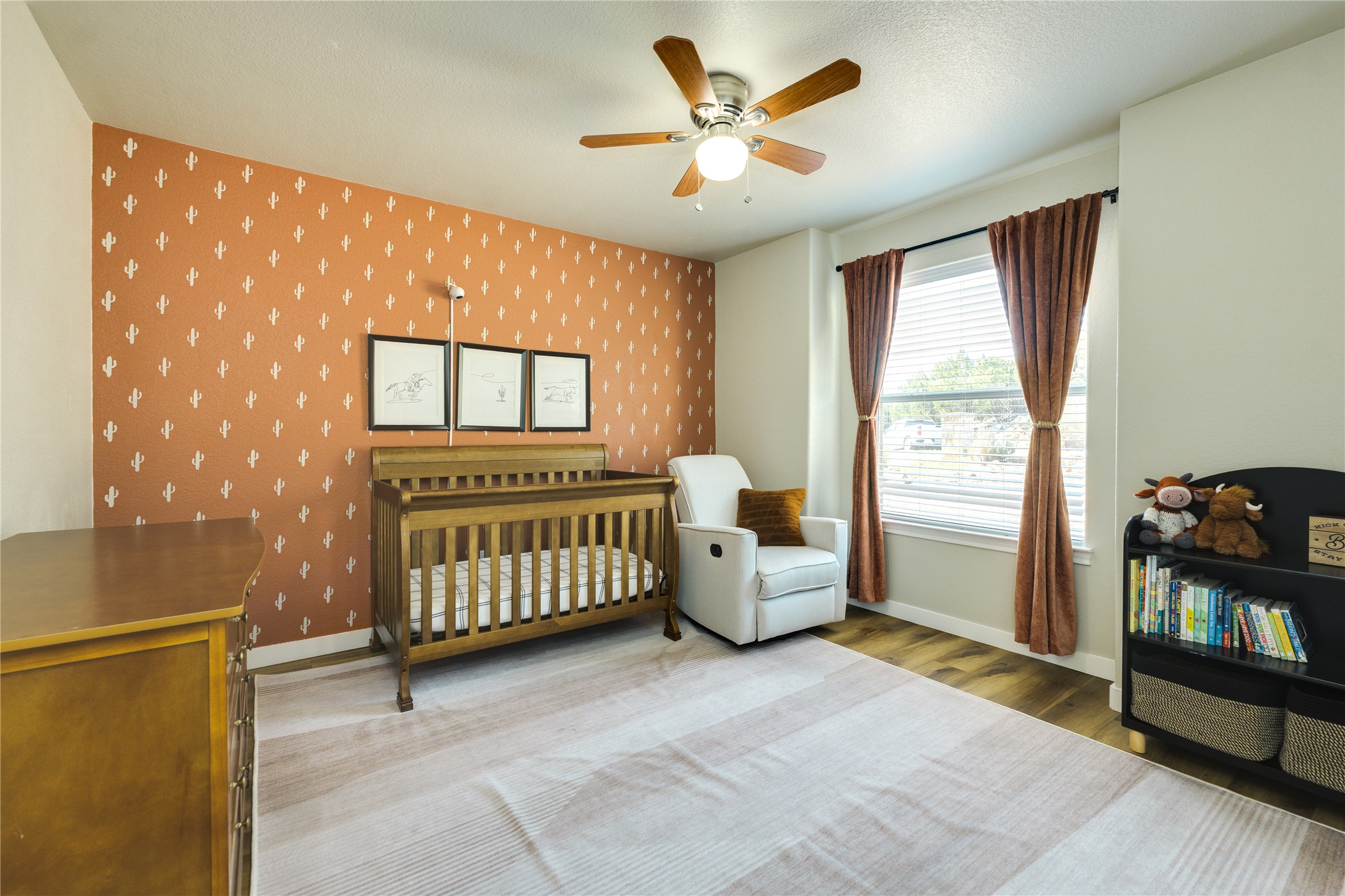 330 Southwind Road Point Venture, TX 78645 - Photo 20 of 37 A lower-level bedroom that’s perfect for guests, kids, or a quiet home office setup.