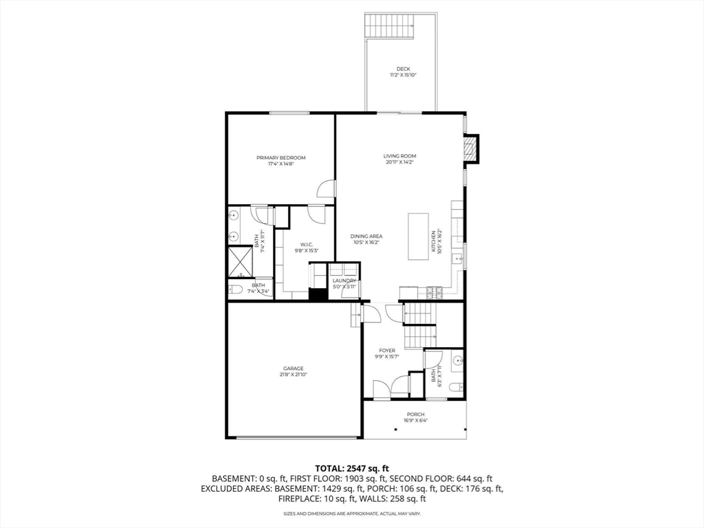 6 Chickadee Way, Unit 23 Upton, MA 01568 - Photo 39 of 40 a picture of a floor plan