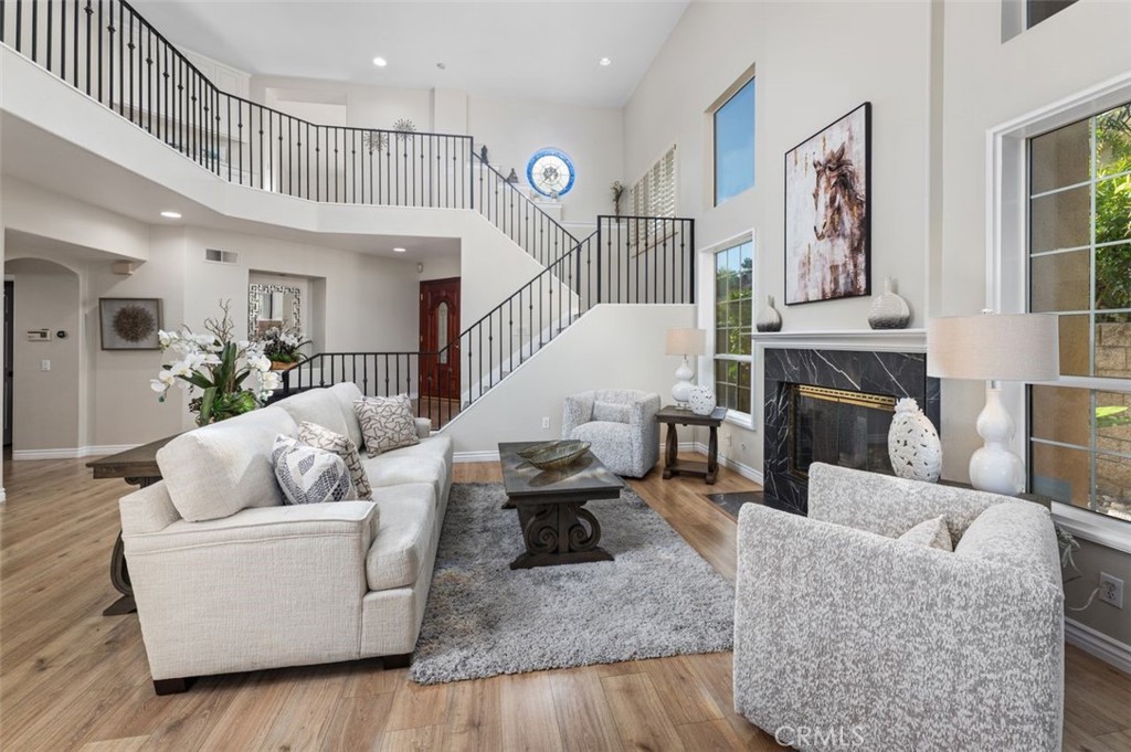6 Beaconsfield Rancho Santa Margarita, CA 92679 - Photo 6 of 51 Unwind in your living room with soaring ceilings & another fireplace