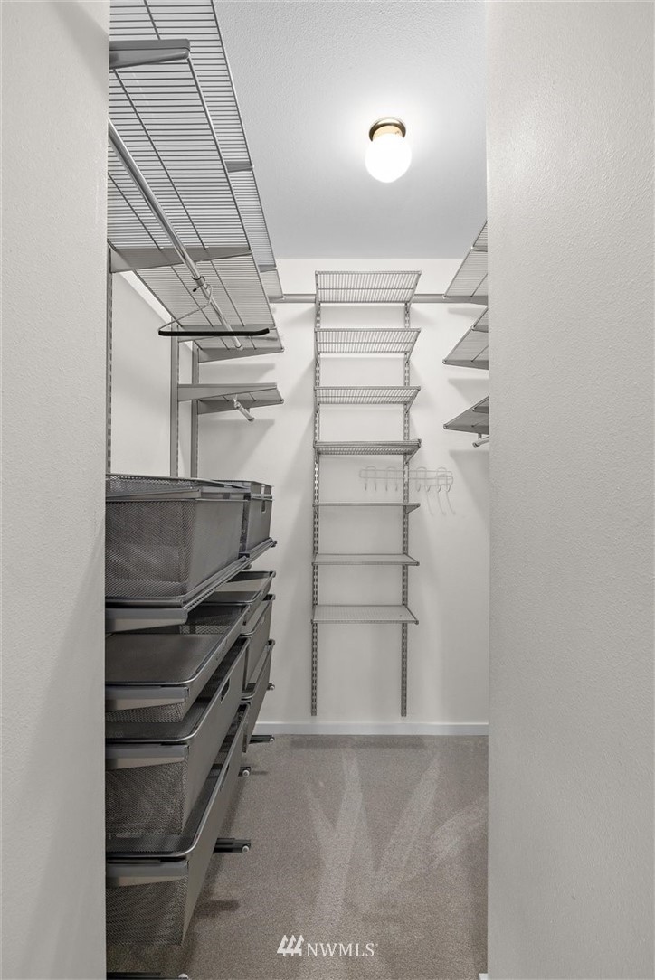 22709 4th Avenue West, Unit 105 Bothell, WA 98021 - Photo 24 of 32 a view of walk in closet with empty racks
