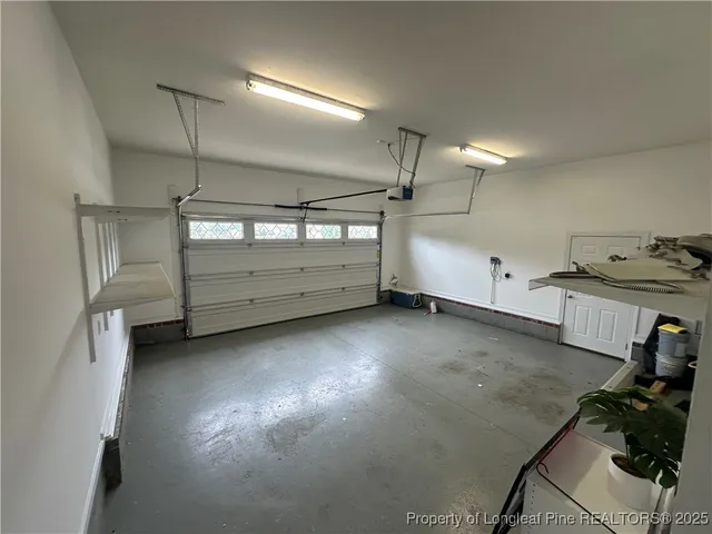 a bathroom with a mirror