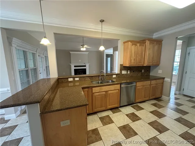a black and white checkered floor