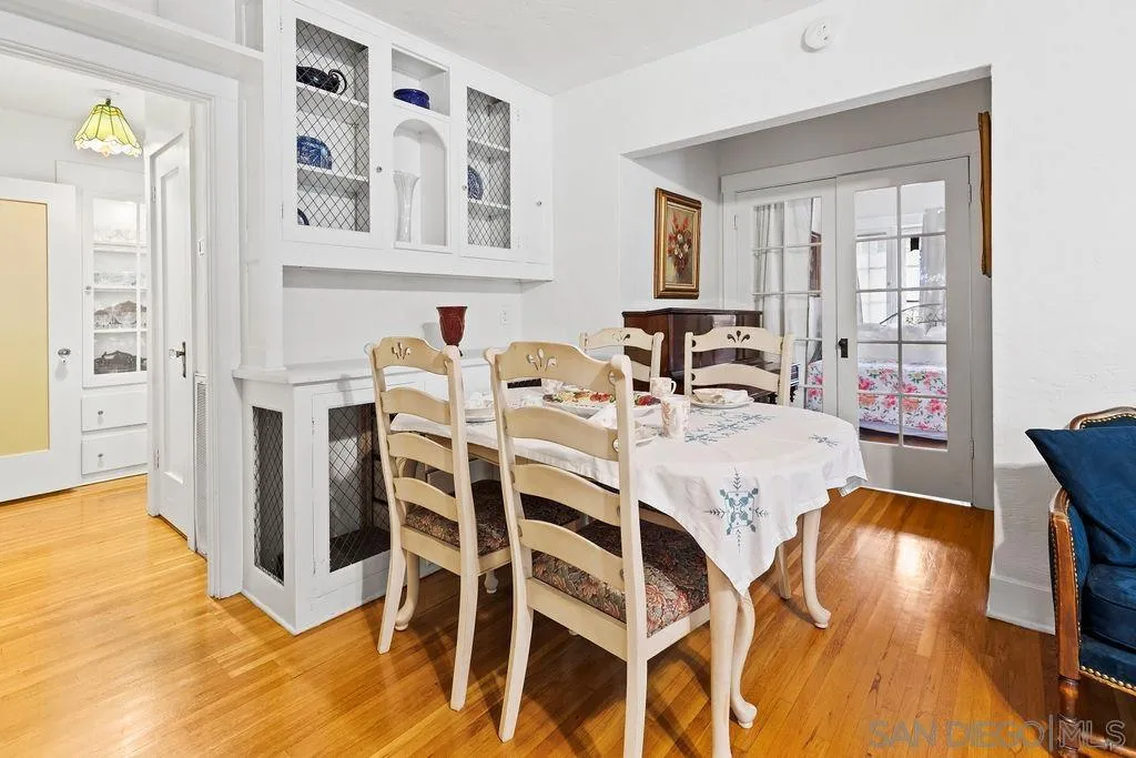 4531 Date Avenue La Mesa, CA 91941 - Photo 13 of 34 a view of a dining room with furniture and wooden floor