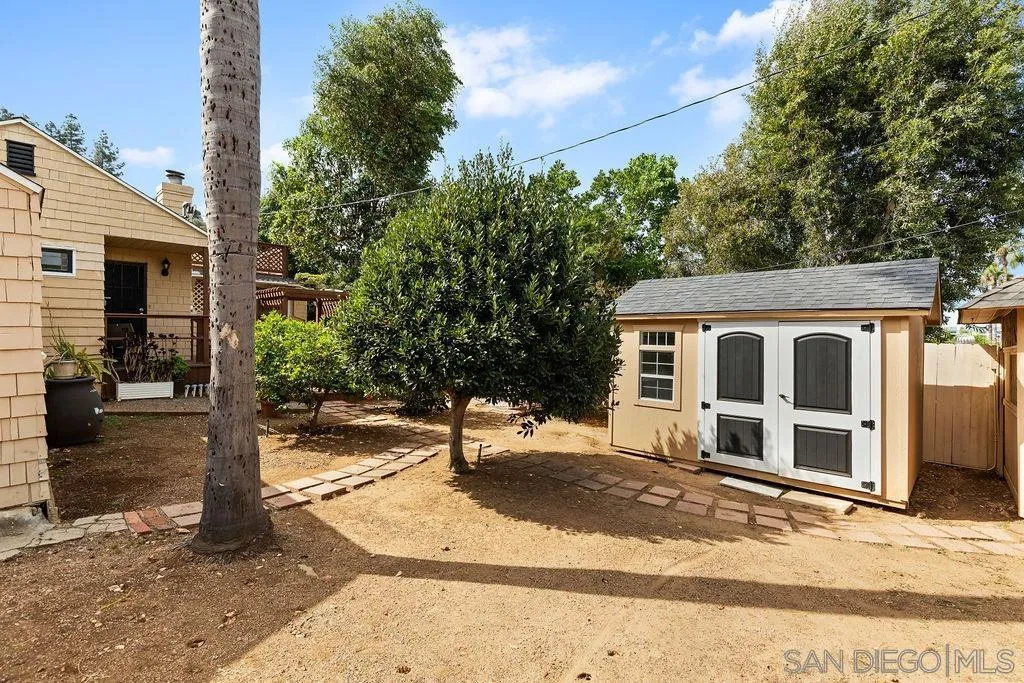 4531 Date Avenue La Mesa, CA 91941 - Photo 26 of 34 a view of a house with trees in the background