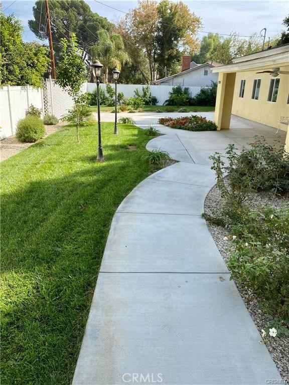 19238 Arminta Street Reseda, CA 91335 - Photo 57 of 61 a view of backyard of green space