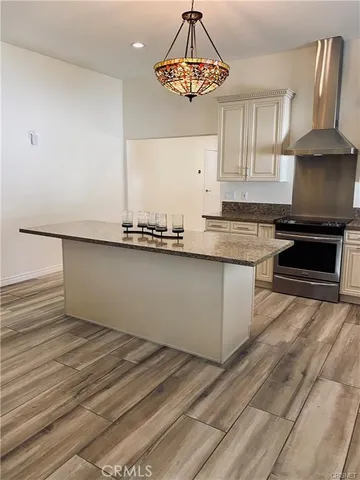 a view of a kitchen counter space