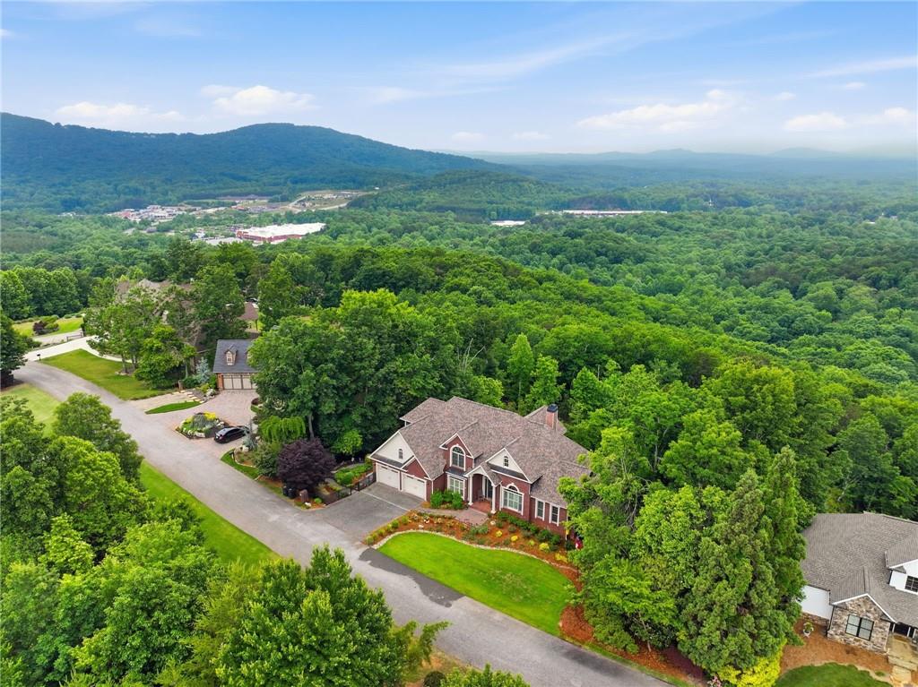 97 Eagle Ridge Trail Cleveland, GA 30528 - Photo 5 of 58 an aerial view of a house with garden